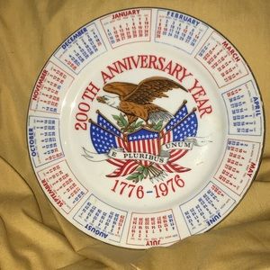 Vintage 1975 Spencer Gifts 200th 1776-1976 Anniversary Collector’s Plate